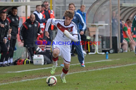 U19 EM-Qualifikation - 14/15 - Deutschland vs. Irland (© Kraichgausport / Loerz)